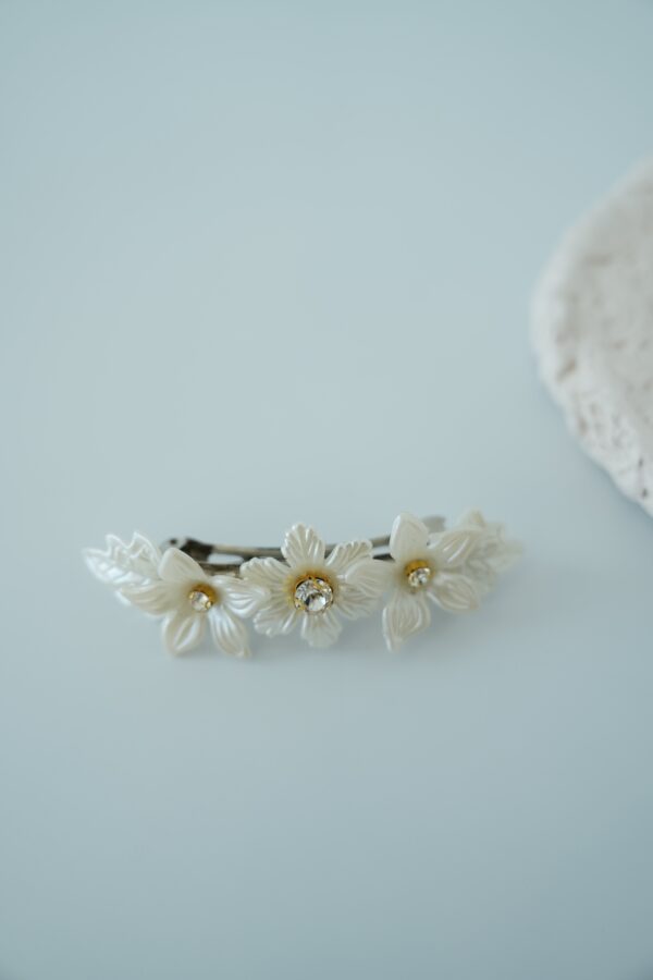 Ceres Çiçek Detaylı Gelin Saç Aksesuarı