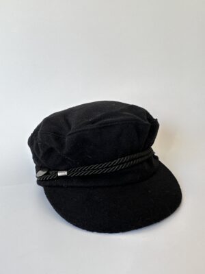 Kadın Kışlık Şapka Denizci Tipi Kaşe Kumaş