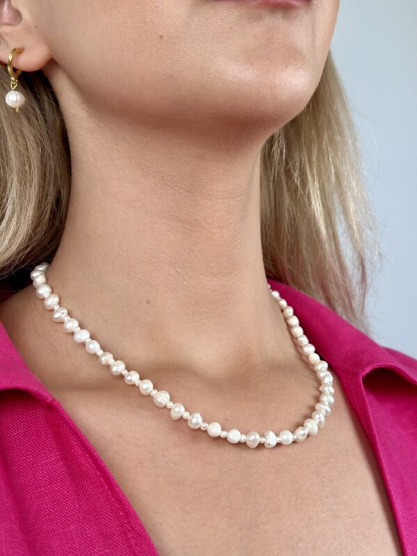 Tasarım Gerçek İnci Kolye