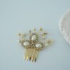 Selene Vintage Gold Gelin Saç Aksesuarı