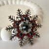 Kar Tanesi Model Zirkon Taş Kaplama Broş