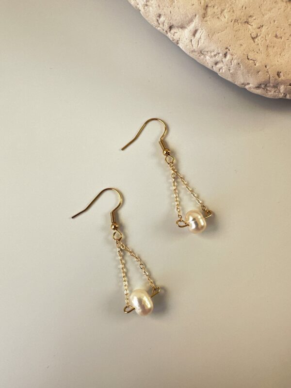 Zincir İnci Dansı Küpe