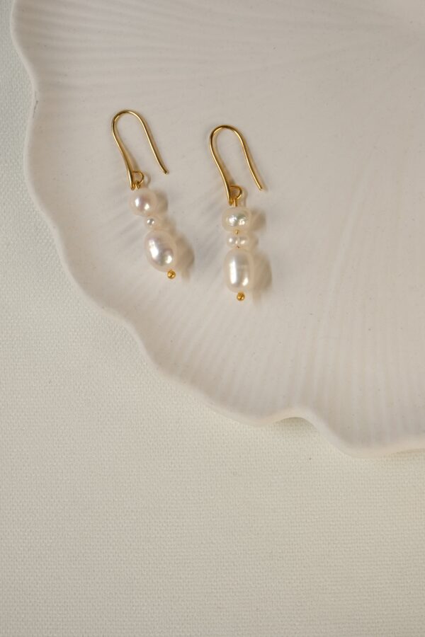 Tasarım İnci Küpe