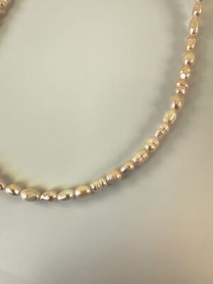 Gerçek Tatlı Su İncili Erkek İnci Kolye