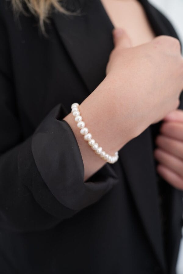 Angelina Gerçek İnci Bileklik