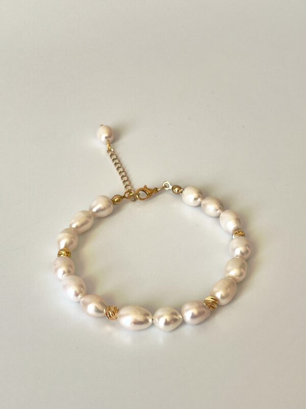 Arpa İnci Model Gerçek İnci Bileklik