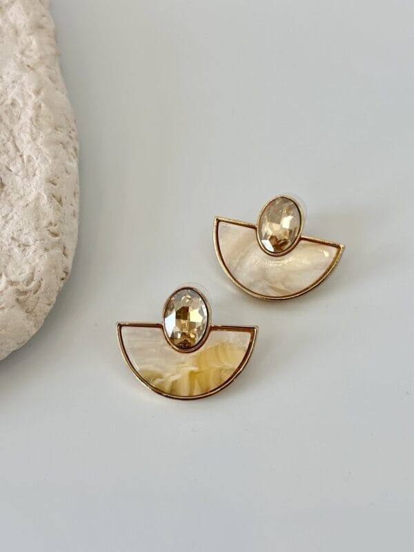 Zirkon Taş Detaylı Vip Küpe