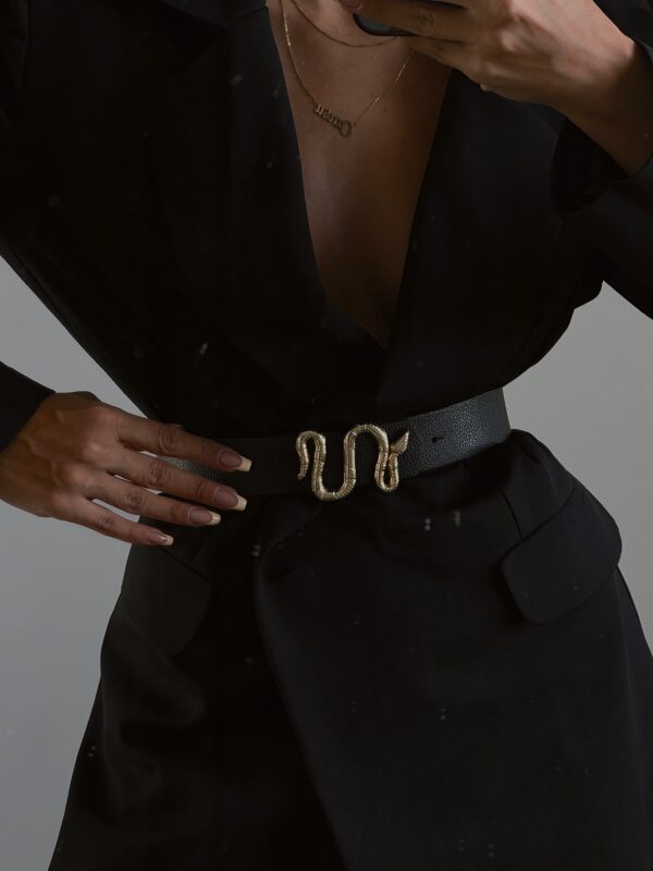 Yılan Detaylı Kemer