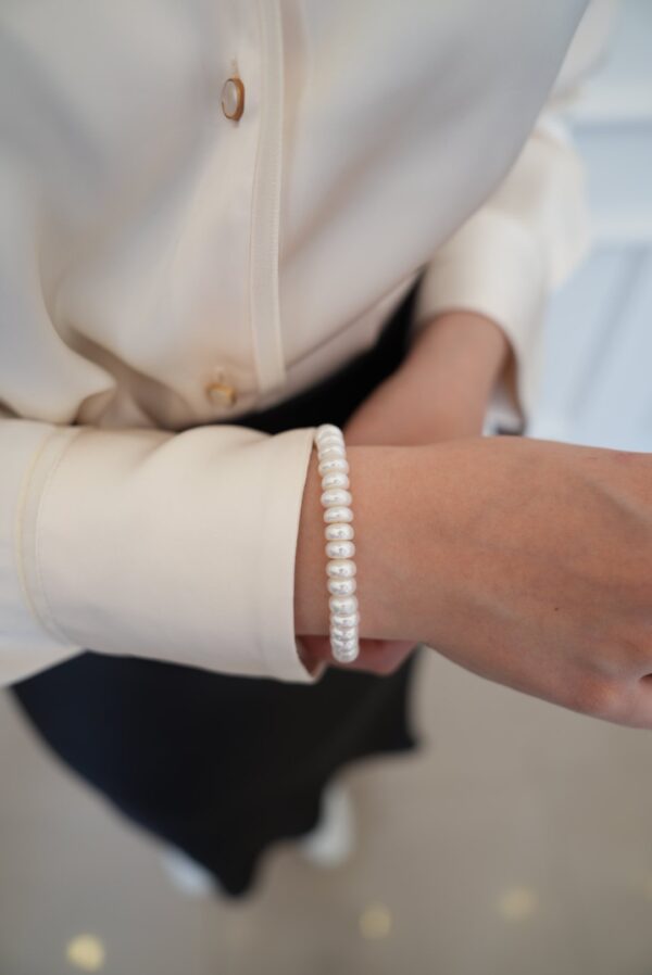 Diana Model Gerçek İnci Bileklik