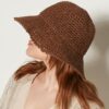 Kahverengi Hasır Şapka