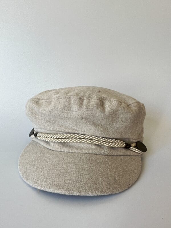Kadın Kışlık Şapka Denizci Tipi Kaşe Kumaş