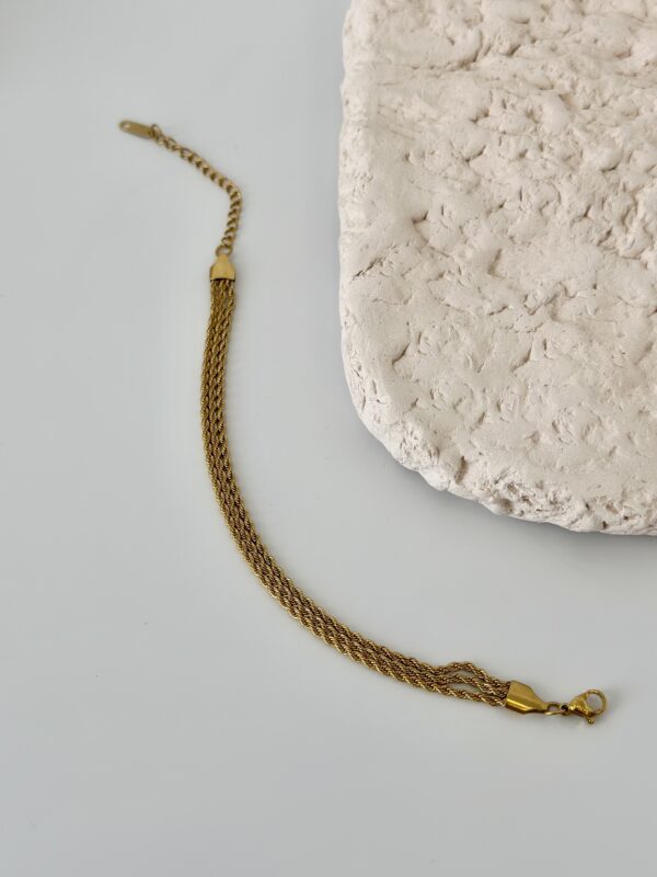 Burgu Model 3'lü Çelik Bileklik