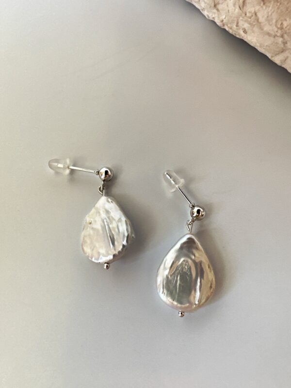 Minimal Tasarım Mayorka Barok İnci Küpe