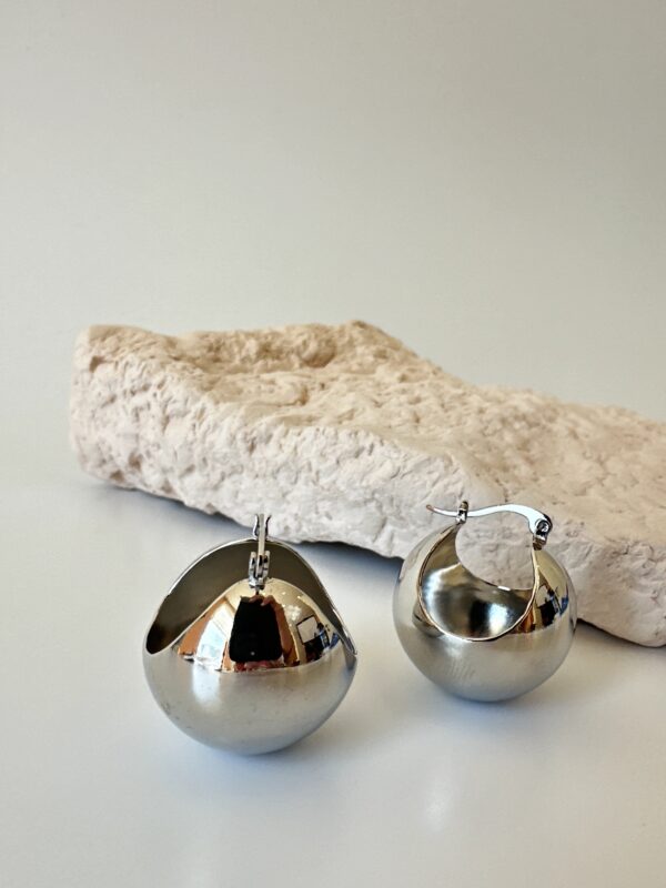 Vintage Bombeli Halka Küpe