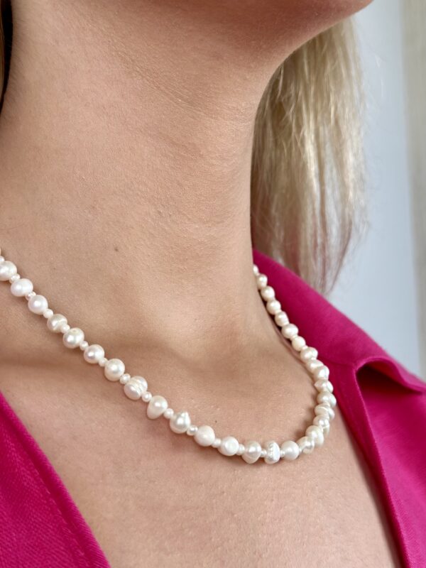 Tasarım Gerçek İnci Kolye