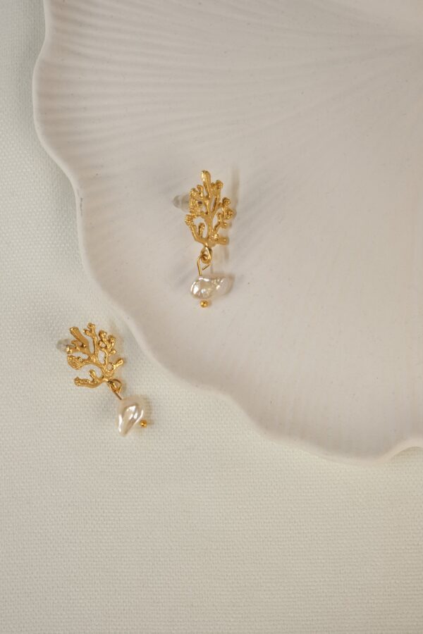 Tasarım İnci Küpe