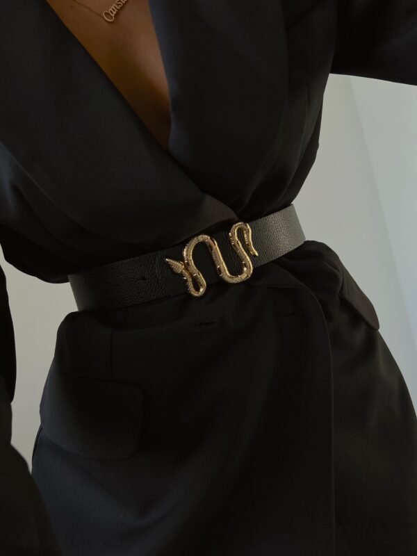 Yılan Detaylı Kemer