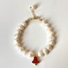 Yılbaşı Temalı Tasarım Gerçek İnci Bileklik