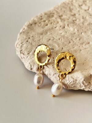 IMG-0308.jpg 14K Altın Kaplama Damla İncili Tasarım Küpe