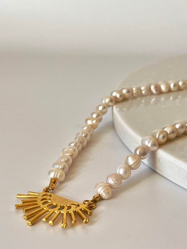 Tasarım Model Gerçek İnci Kolye