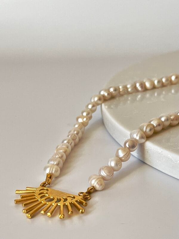 Tasarım Model Gerçek İnci Kolye