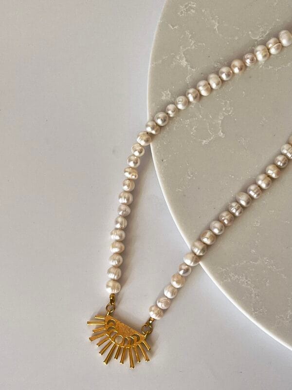 Tasarım Model Gerçek İnci Kolye