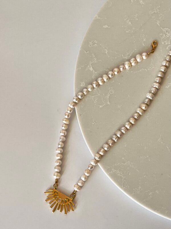 Tasarım Model Gerçek İnci Kolye