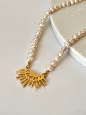 Tasarım Model Gerçek İnci Kolye