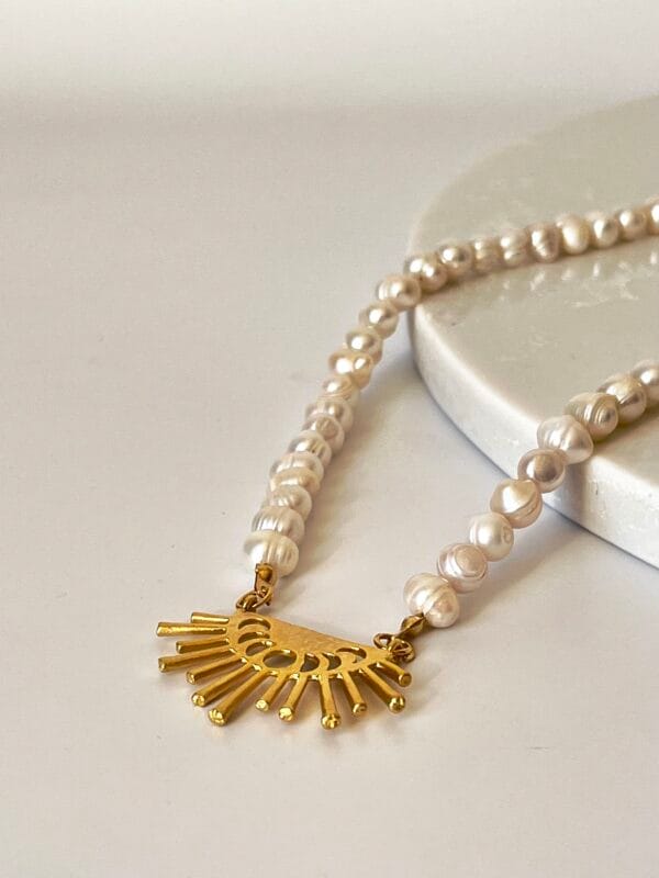 Tasarım Model Gerçek İnci Kolye