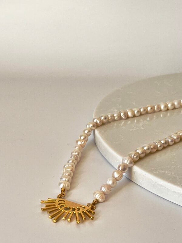 Tasarım Model Gerçek İnci Kolye