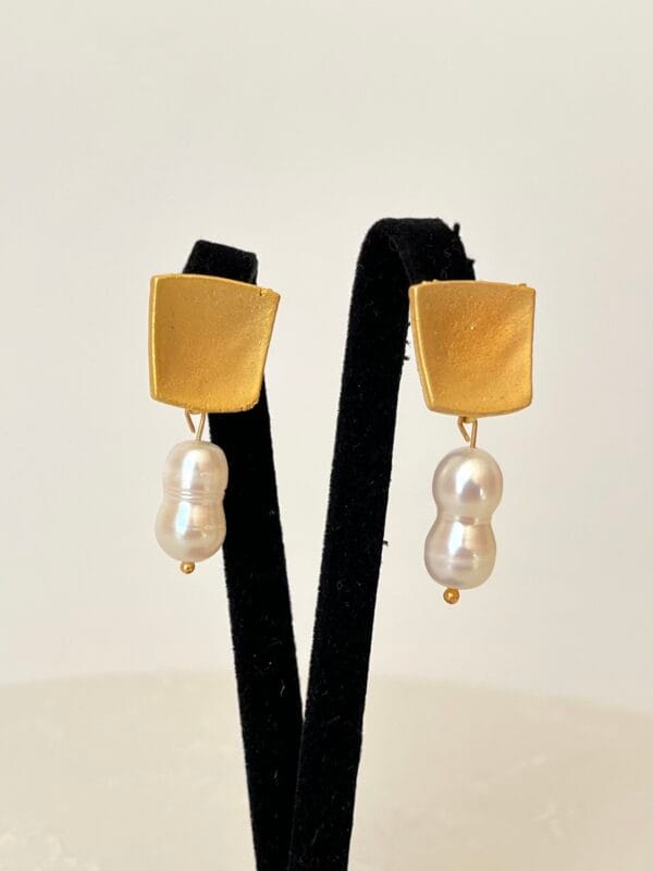 Tasarım Gerçek İnci Küpe