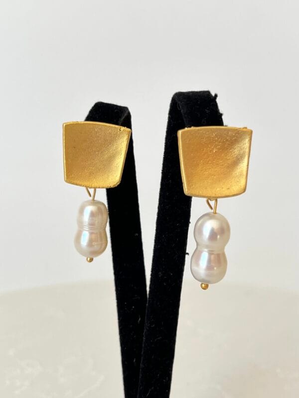 Tasarım Gerçek İnci Küpe