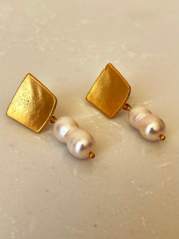 Tasarım Gerçek İnci Küpe