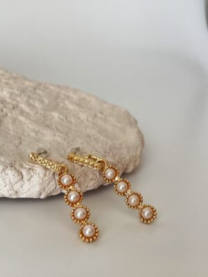 IMG-4500.jpg İnci Detaylı Altın Kaplama Küpe