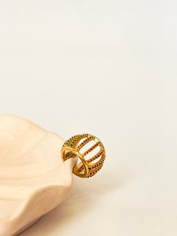 Altın Kaplama Özel Seri Kıkırdak Küpe