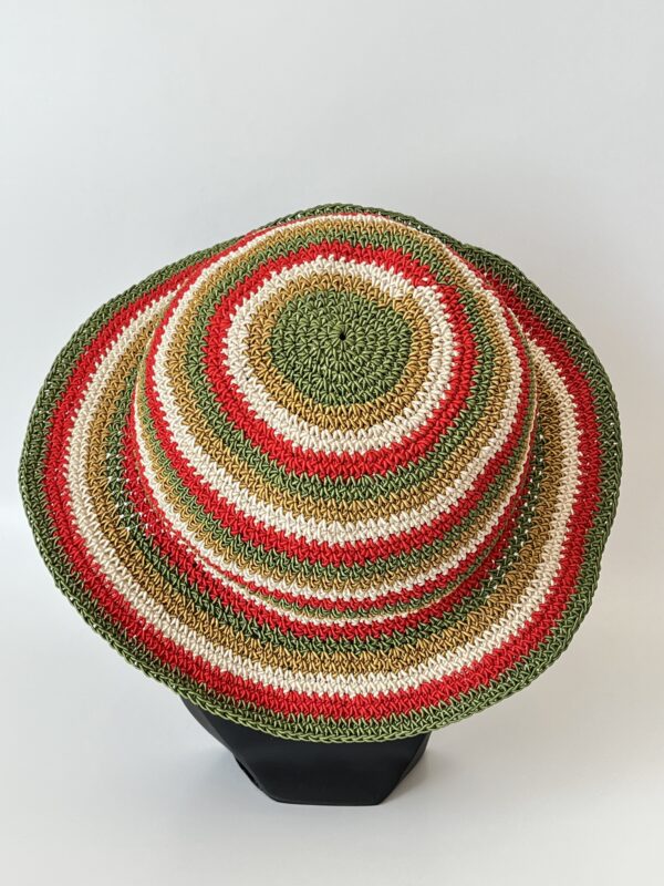 Yazlık Renkli Tasarım Şapka