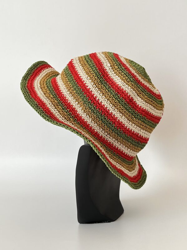 Yazlık Renkli Tasarım Şapka