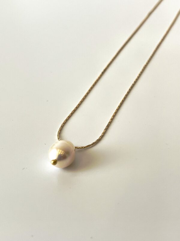 Damla İnci Detaylı Kolye