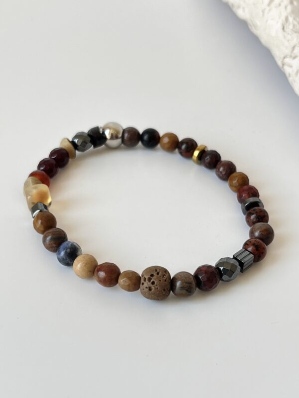 Mix Erkek Doğaltaş Bileklik