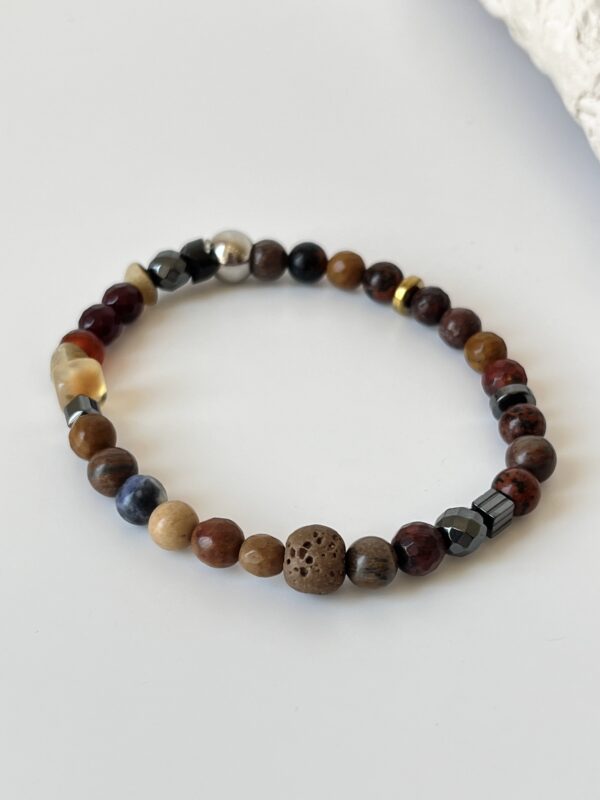 Mix Erkek Doğaltaş Bileklik