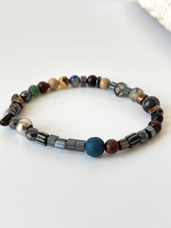 Mix Erkek Doğaltaş Bileklik