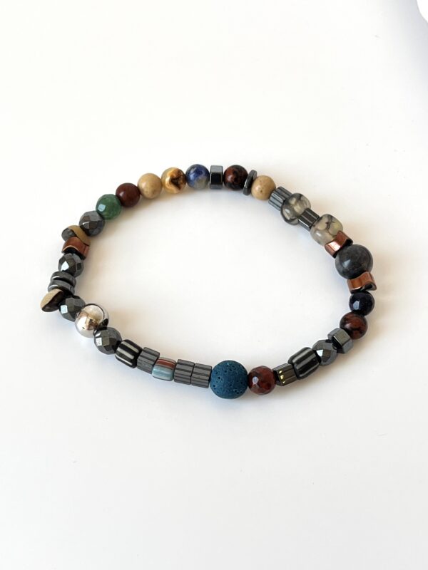 Mix Erkek Doğaltaş Bileklik