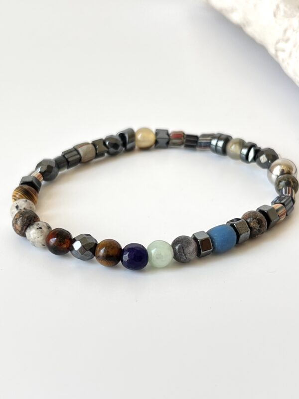 Mix Erkek Doğaltaş Bileklik