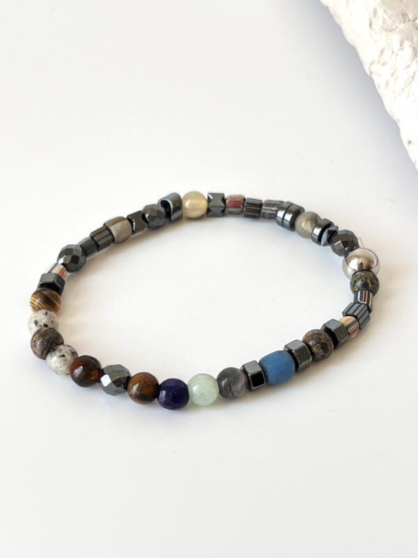 Mix Erkek Doğaltaş Bileklik