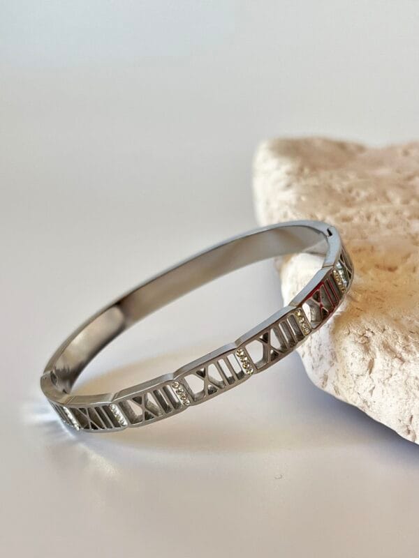 Roma Rakamlı Çelik Kelepçe