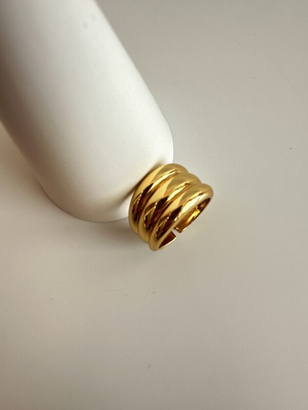 Gold Ayarlanabilir Vip Yüzük