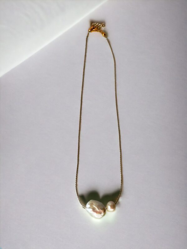 Barok İnci Detaylı Vip Kolye