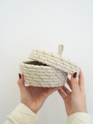 ab2e24a31107f686dbb207de871ee672.jpg Simli Model Krem Mini Takı Organizer ve Saklama Kutusu