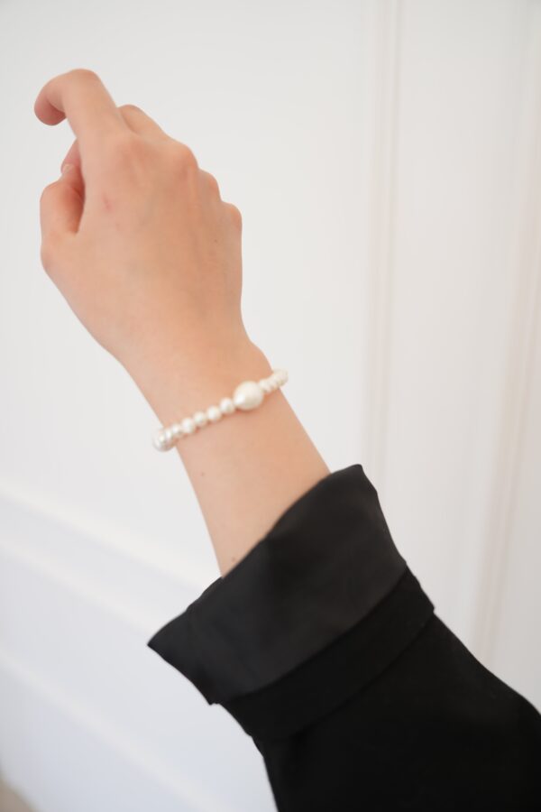 Damla İnci Detaylı Vip Gerçek İnci Bileklik