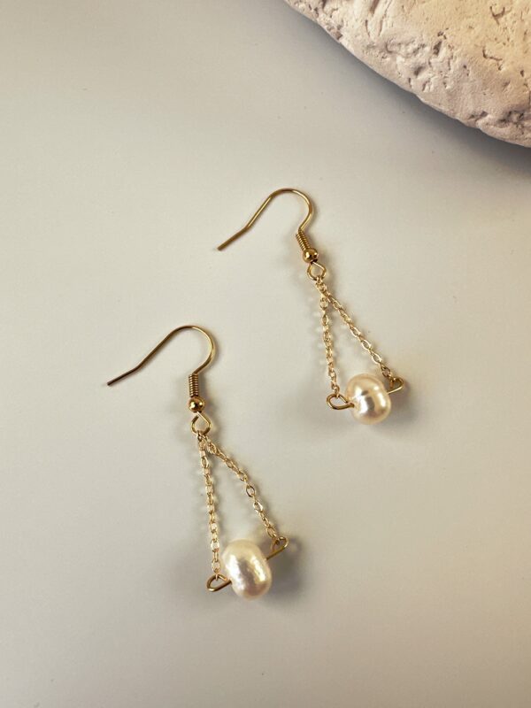 Zincir İnci Dansı Küpe